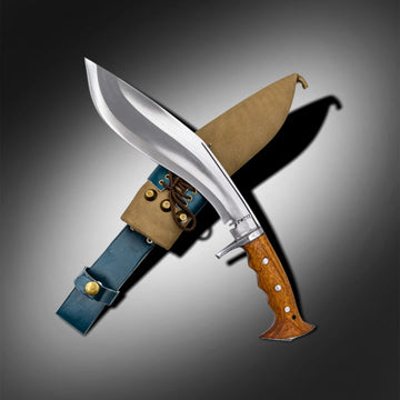 Custom 10-Inch Iraqui Hand-Forged Kukri Knife | Decorative Heritage Collectible